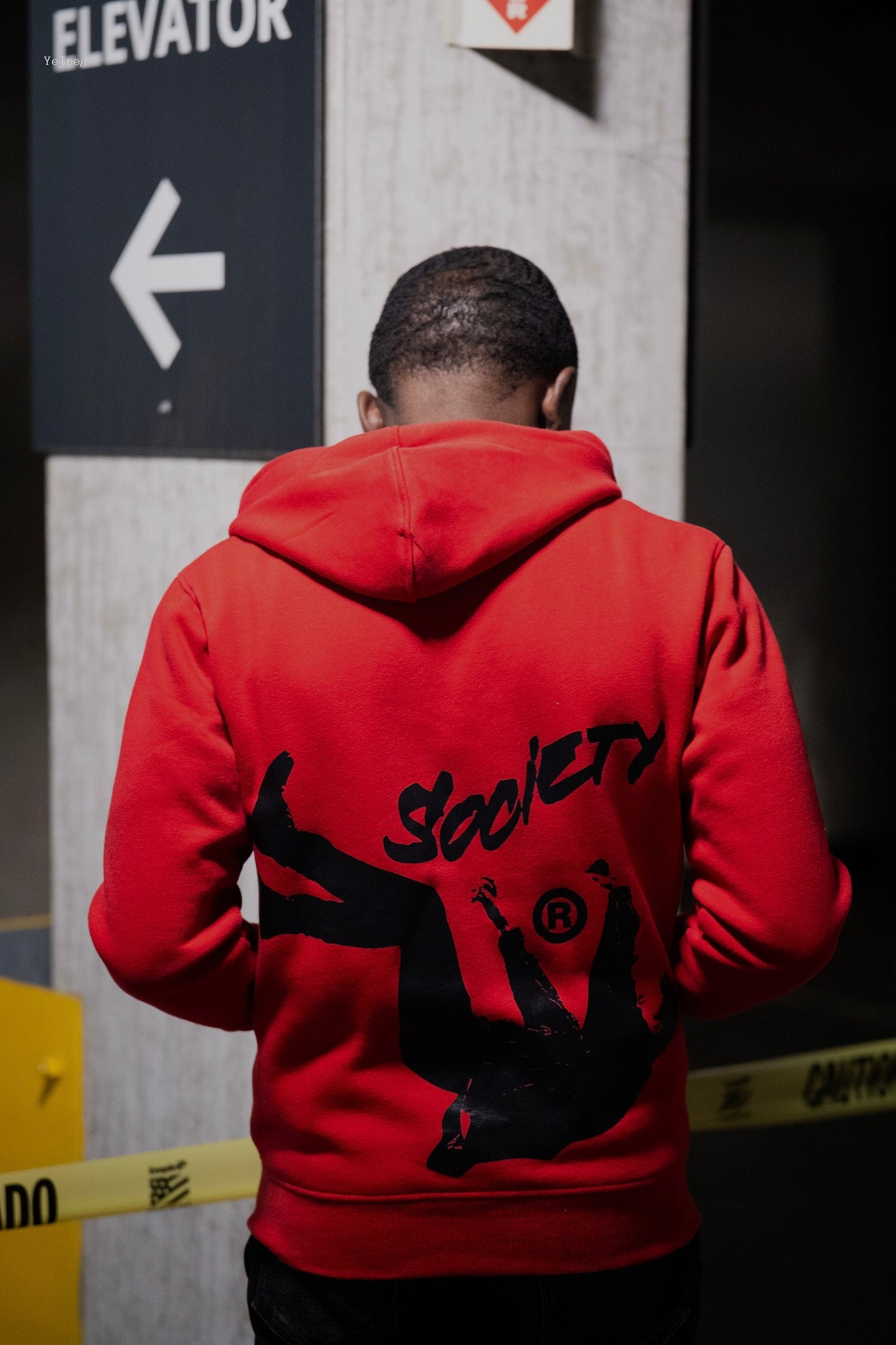 Red & Black Society Jacket