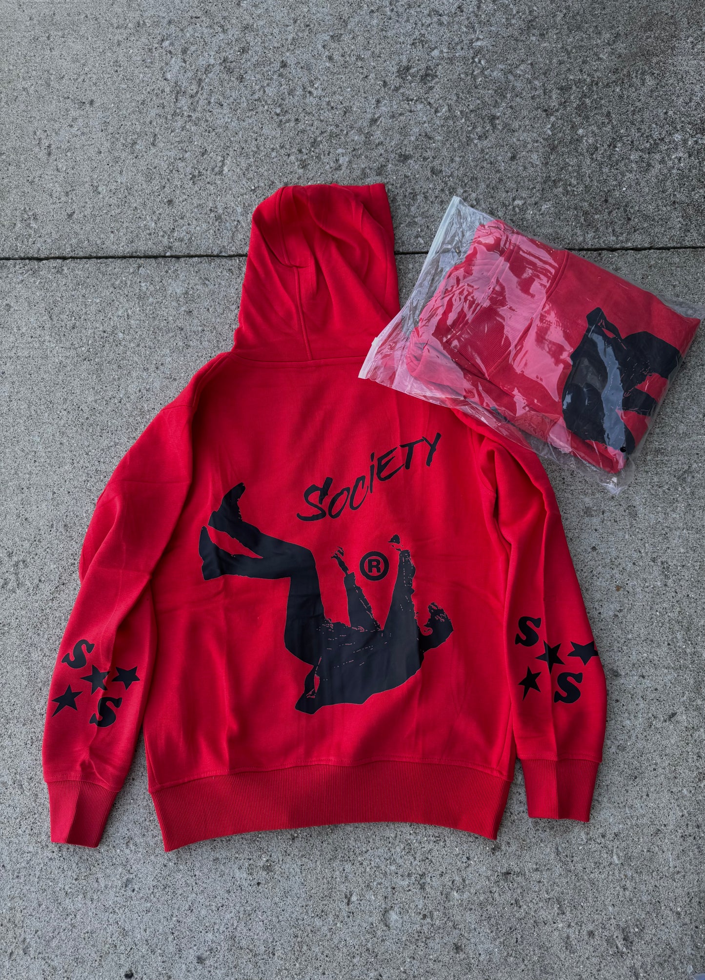 Red & Black Society Jacket