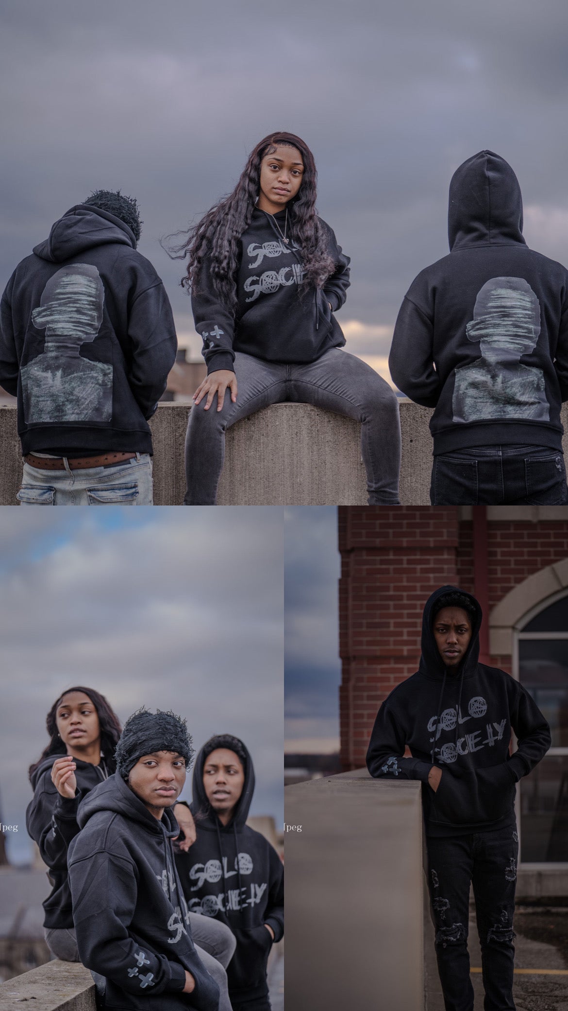 Black Mummy Hoodie