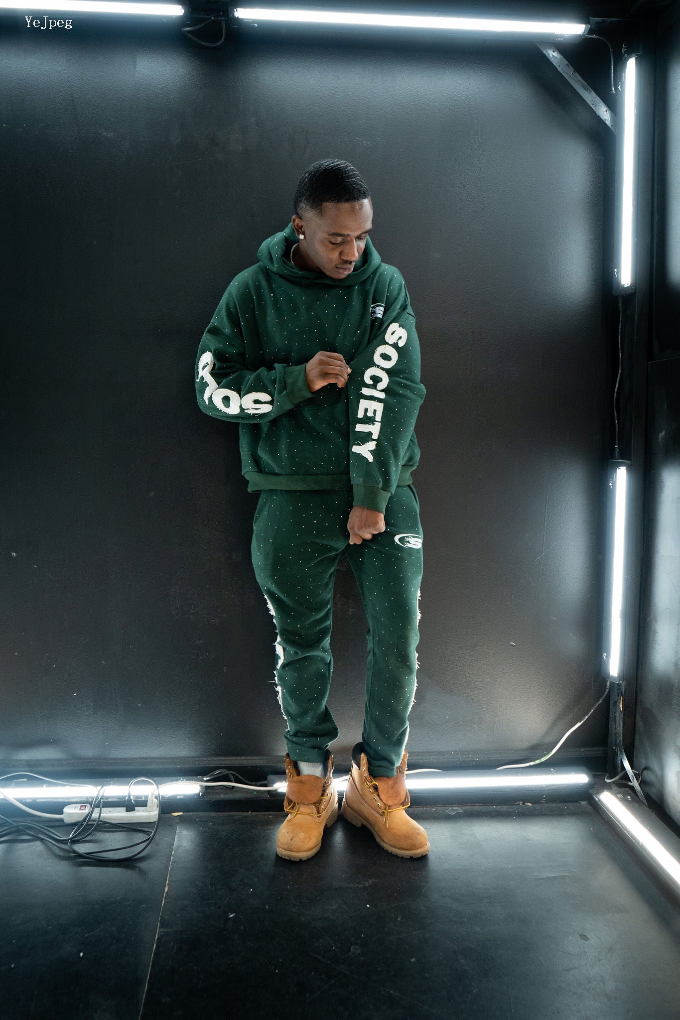 Pine Green RhineStone Set