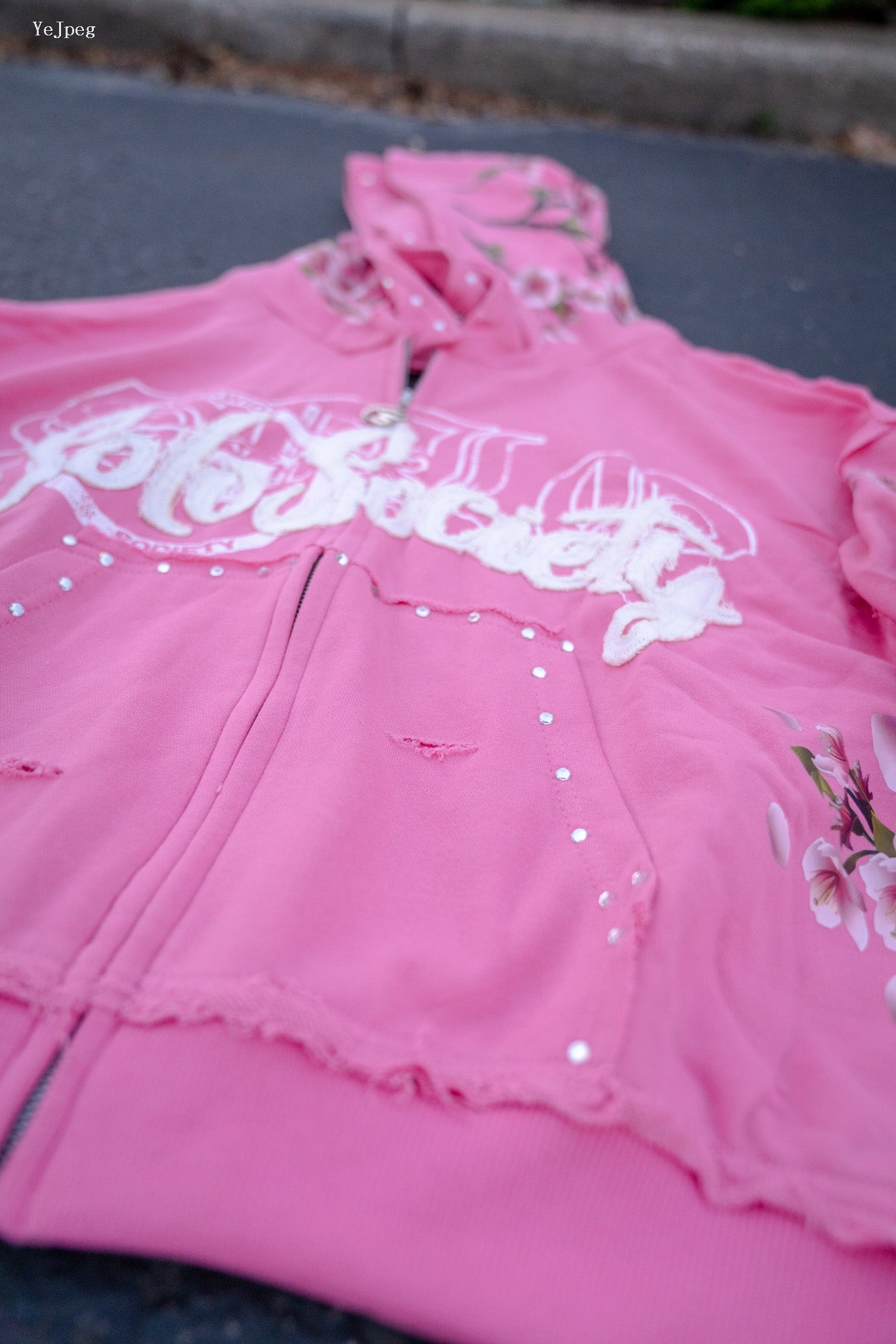 Pink Cherry Blossom Hoodie
